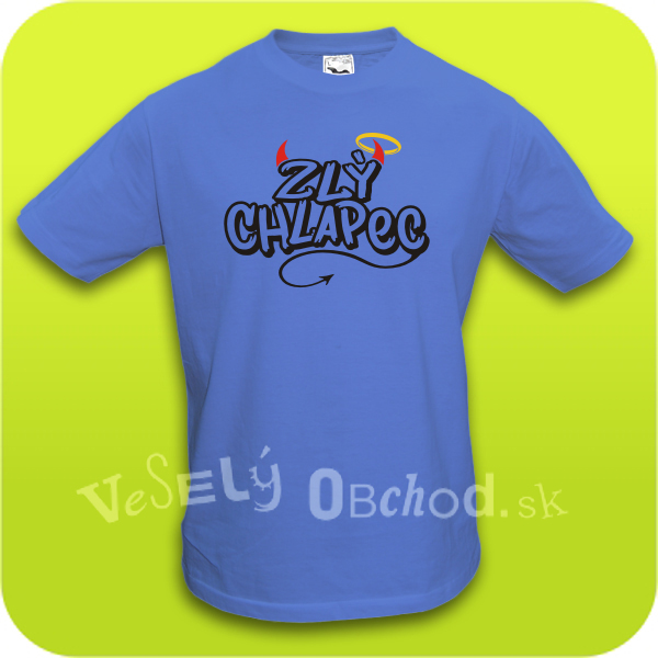 Humorné tričko Zlý chlapec