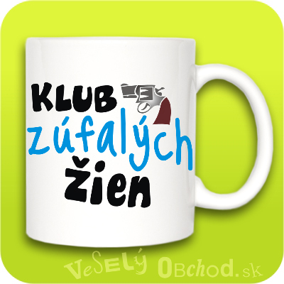  Vtipný hrnček Klub zúfalých žien