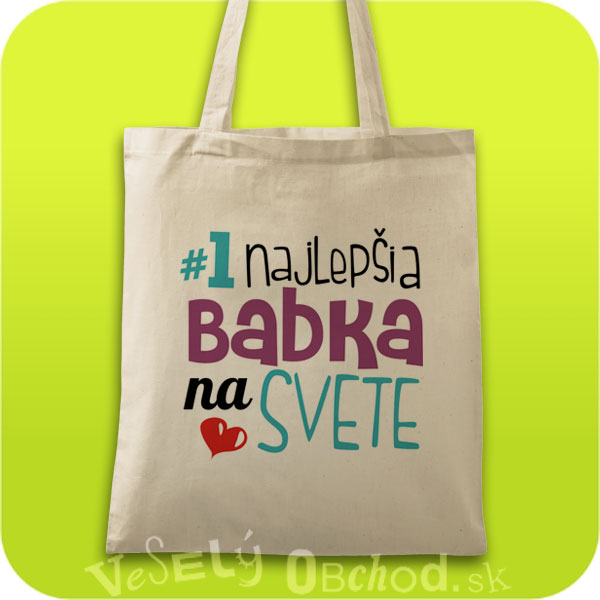 Taška Najlepšia babka na svete