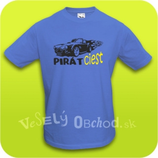 Vtipné tričko Pirát ciest